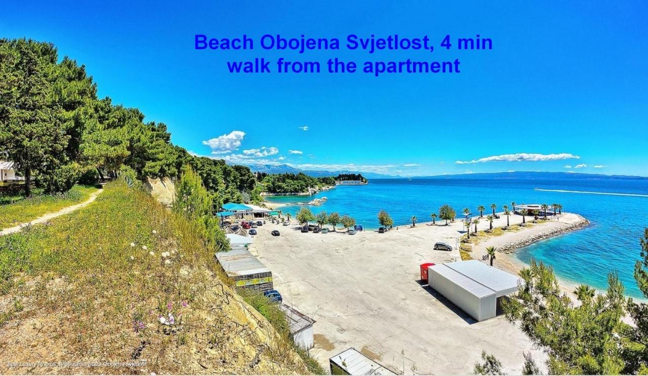 Adriatic Retreat Meje, 4 Min Walk To The Beach 斯普利特 外观 照片