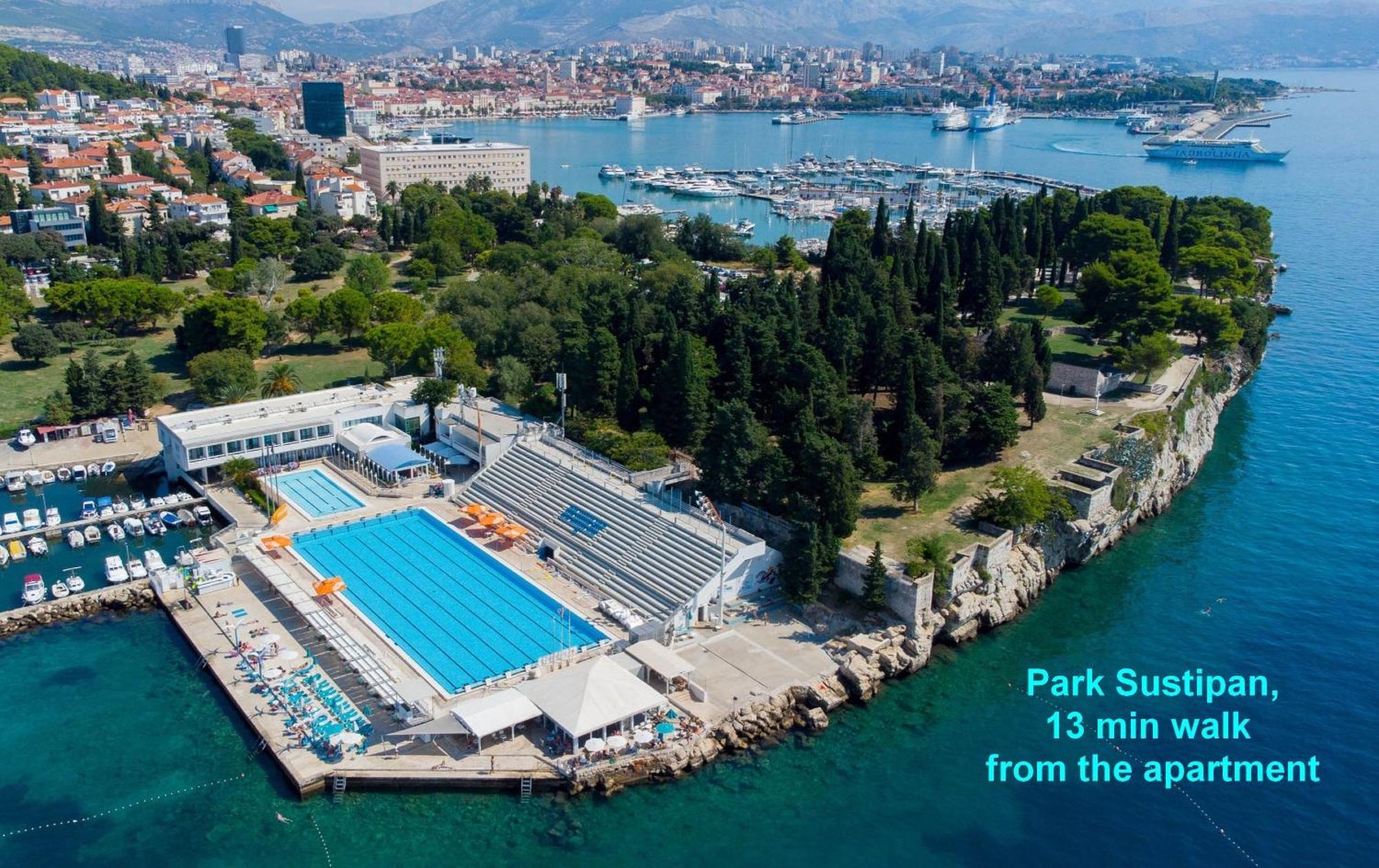 Adriatic Retreat Meje, 4 Min Walk To The Beach 斯普利特 外观 照片